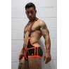 Breedwell Singlet Daycrawler Noir-Orange